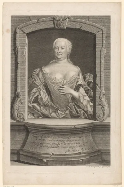 Portret van Johanna Maria Ayrer