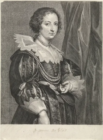 Portret van Johanna van Blois