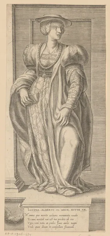 Portret van Johanna van Pfirt