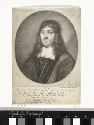 Portret van Johannes à Marck