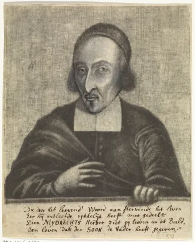 Portret van Johannes ab Almeloveen