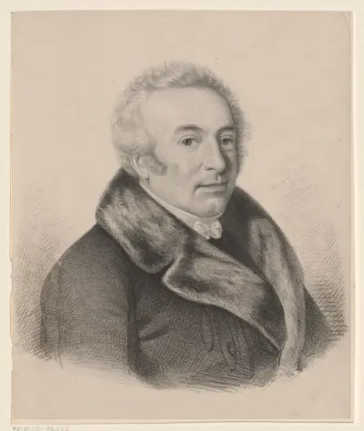 Portret van Johannes Adriaans