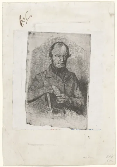 Portret van Johannes Adrianus van der Drift