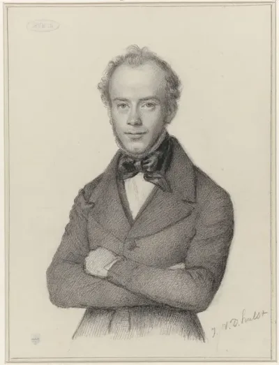 Portret van Johannes Adrianus van der Drift