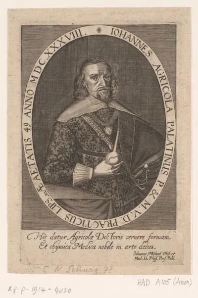 Portret van Johannes Agricola