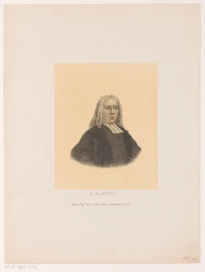 Portret van Johannes Alberti