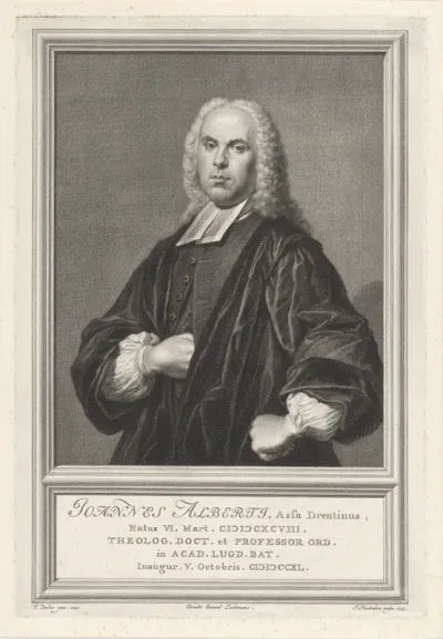 Portret van Johannes Alberti