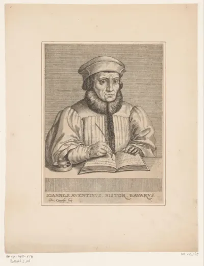 Portret van Johannes Aventinus