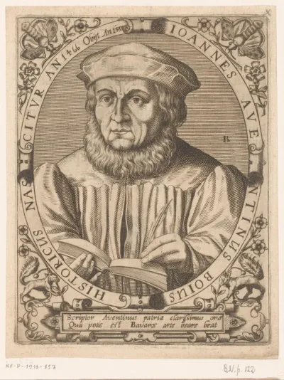 Portret van Johannes Aventinus