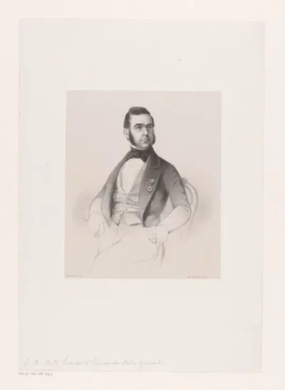 Portret van Johannes Baptista Bots
