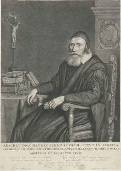 Portret van Johannes Beenius