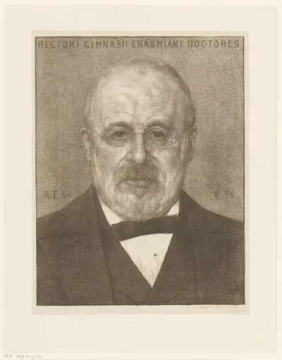 Portret van Johannes Benedictus Kan