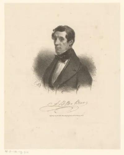 Portret van Johannes Bernardus van Bree