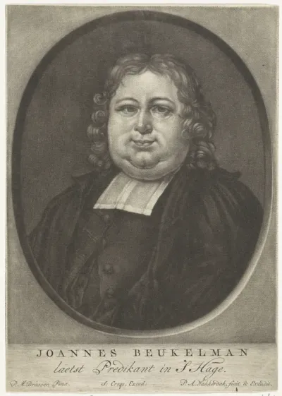 Portret van Johannes Beukelman