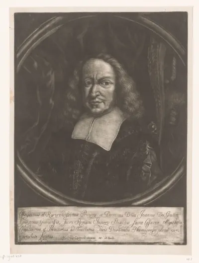 Portret van Johannes, bisschop van Chur