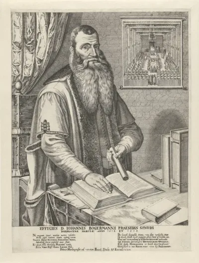 Portret van Johannes Bogerman