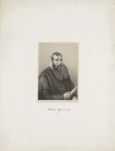Portret van Johannes Bogerman