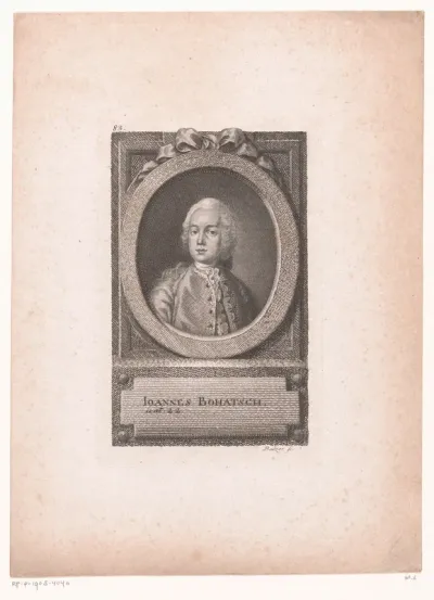 Portret van Johannes Bohatsch