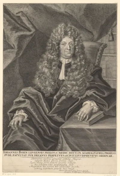 Portret van Johannes Bohn