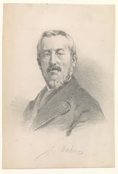 Portret van Johannes Bosboom