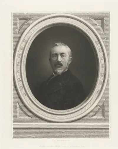 Portret van Johannes Bosboom