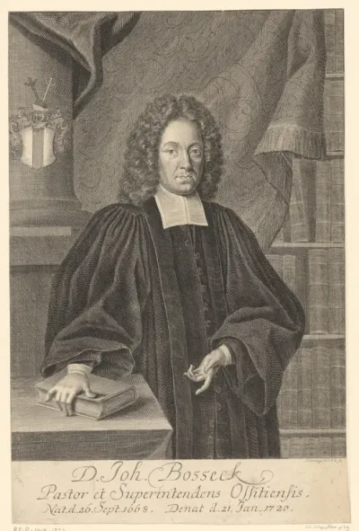 Portret van Johannes Bosseck