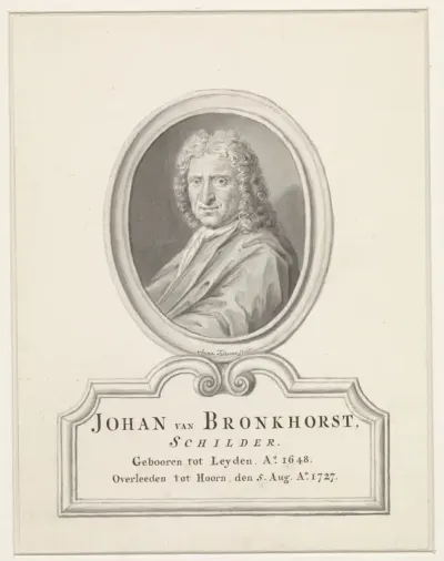 Portret van Johannes Bronkhorst