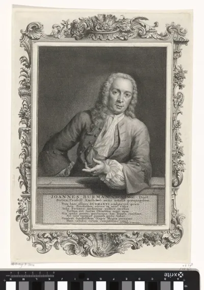 Portret van Johannes Burman