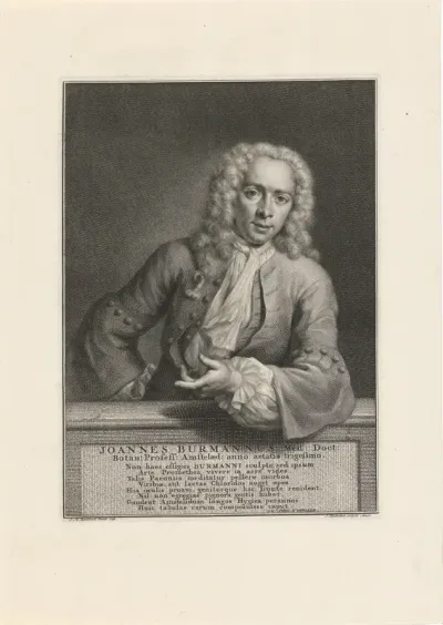 Portret van Johannes Burman