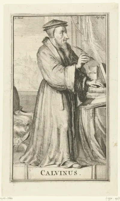 Portret van Johannes Calvijn