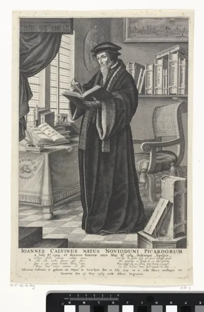 Portret van Johannes Calvijn