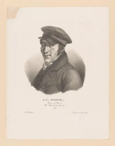 Portret van Johannes Christiaan Schotel
