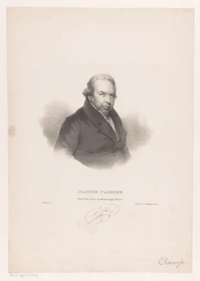 Portret van Johannes Clarisse