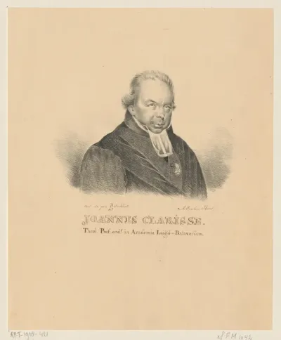 Portret van Johannes Clarisse