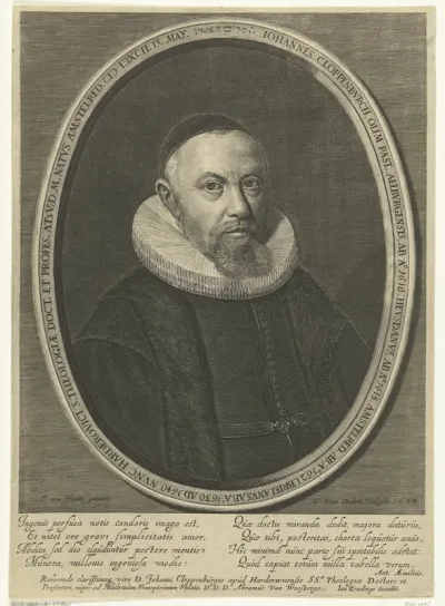 Portret van Johannes Cloppenburg