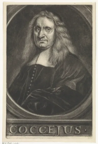 Portret van Johannes Cocceius