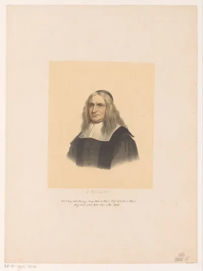 Portret van Johannes Coccejus