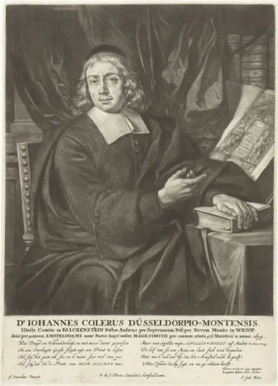 Portret van Johannes Colerus