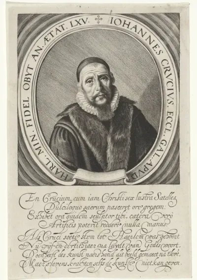Portret van Johannes Crucius