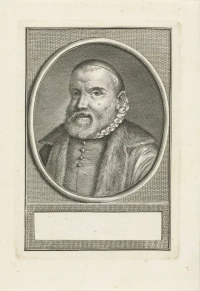 Portret van Johannes Cuchlinus