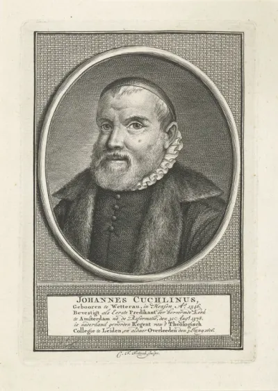 Portret van Johannes Cuchlinus