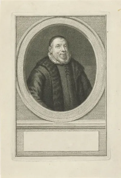 Portret van Johannes Cuchlinus