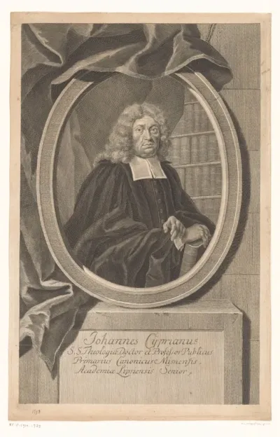 Portret van Johannes Cyprianus