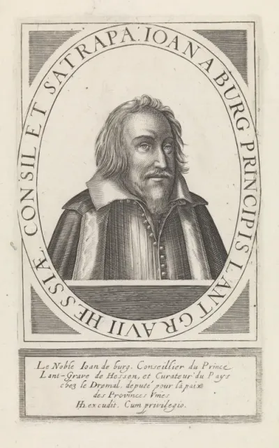 Portret van Johannes de Burg