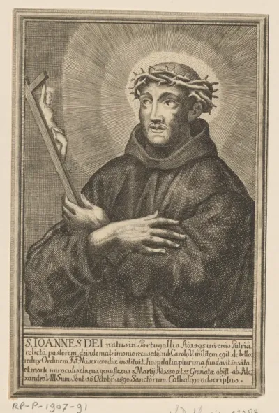 Portret van Johannes de Deo