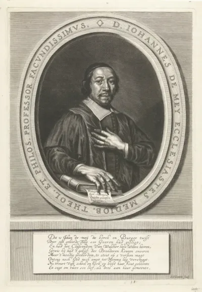 Portret van Johannes de Mey