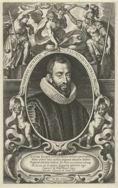 Portret van Johannes Deckher van Valckenburgh
