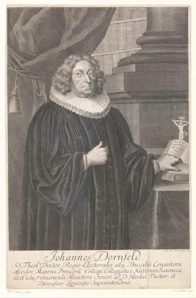 Portret van Johannes Dornfeld