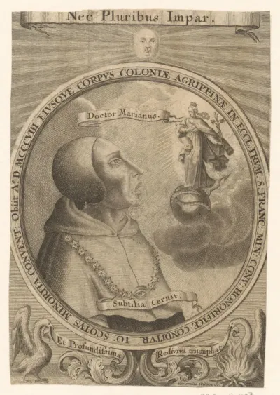 Portret van Johannes Duns Scotus