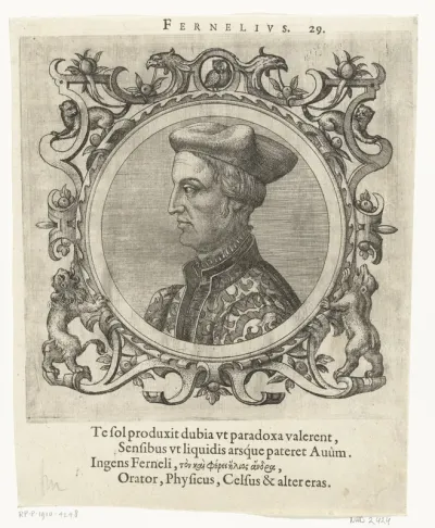 Portret van Johannes Fernelius